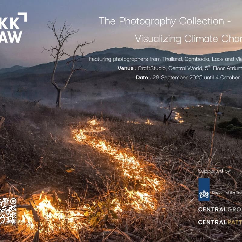 Cover Image for Photography Collection : Visualizing Climate Change | นิทรรศการภาพถ่ายชุดพิเศษ : สะท้อนโลกรวนผ่านเลนส์