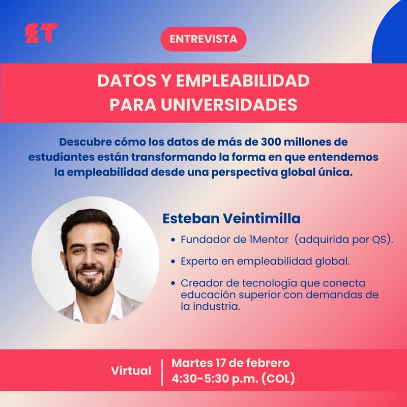 Cover Image for Datos y empleabilidad con Esteban Veintimilla