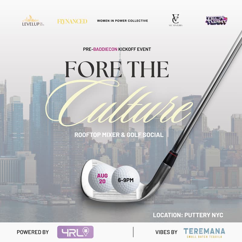 Cover Image for Fore the Culture: Rooftop Mixer & Golf Social