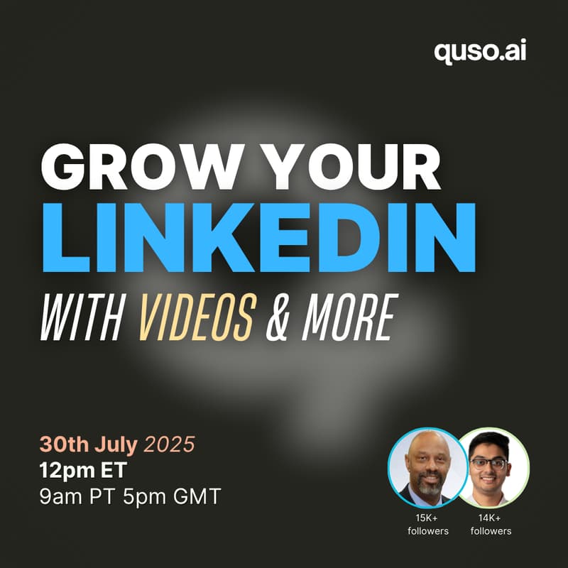 Cover Image for Grow your Linkedin Presence with Video [DIY Workshop]