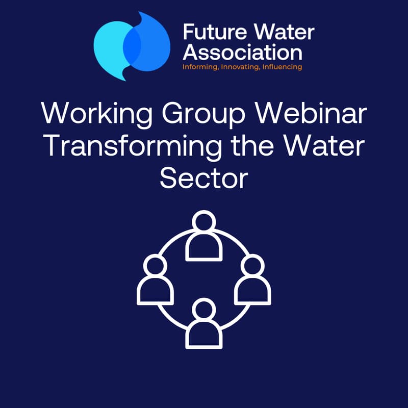 Cover Image for Transforming the Water Sector: Get Involved with Future Water Working Groups