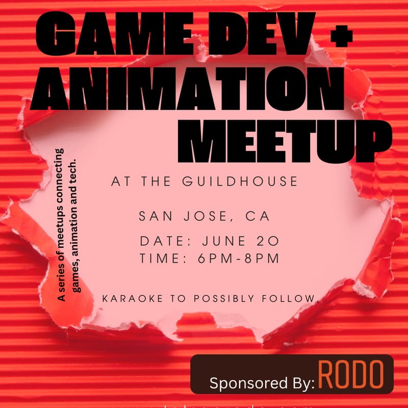 Cover Image for San Jose - Game Dev + Animation Meetup.
