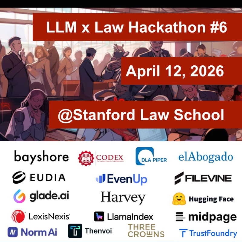 Cover Image for LLM x Law Hackathon #6