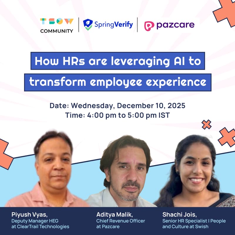 Cover Image for How HRs are leveraging AI to transform employee experienc