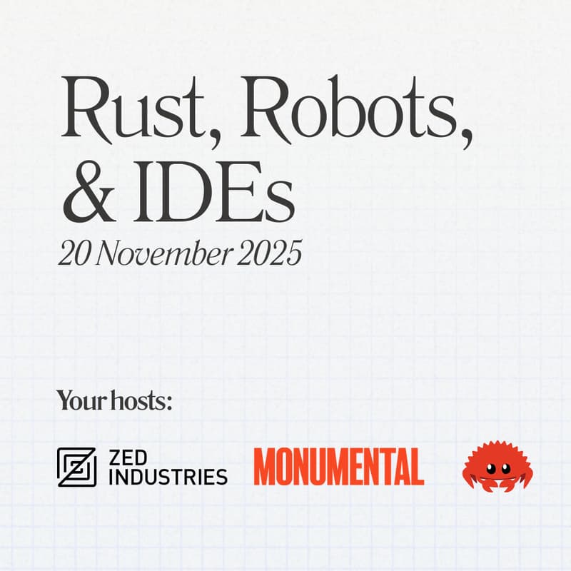 Cover Image for Rust, Robots, and IDEs