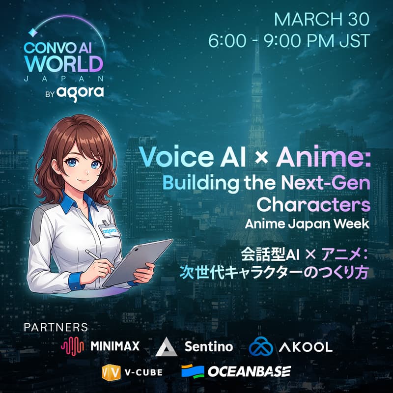 Cover Image for Voice AI × Anime: Building the Next-Gen Characters