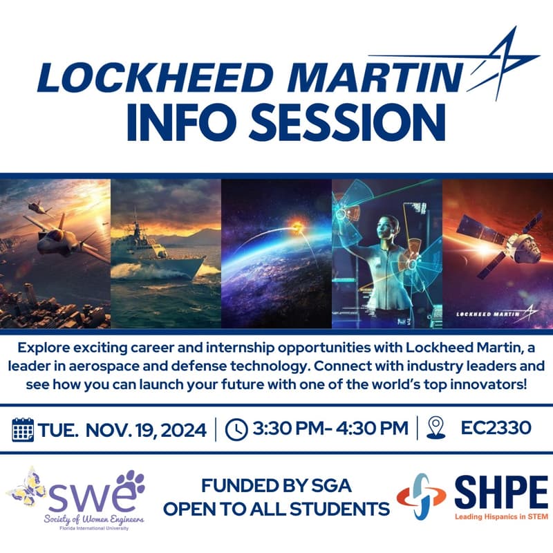 Cover Image for Lockheed Martin Info Session