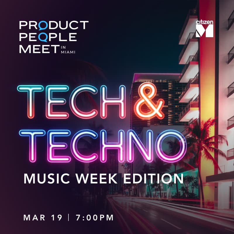 Cover Image for Product People Meet: Music Week Edition