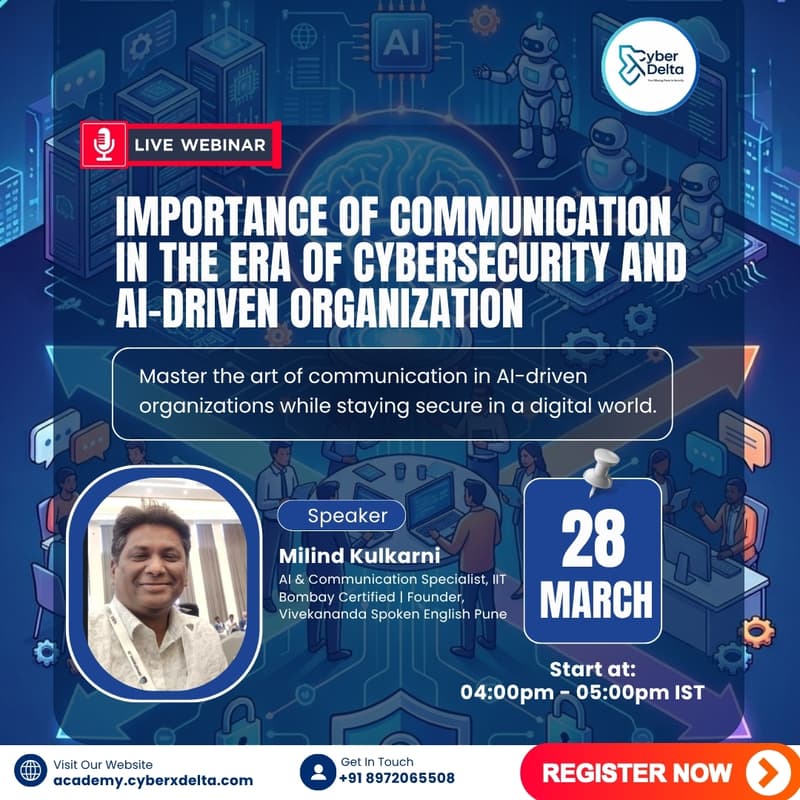 Cover Image for Importance of Communication in the Era of Cybersecurity and AI-driven Organization