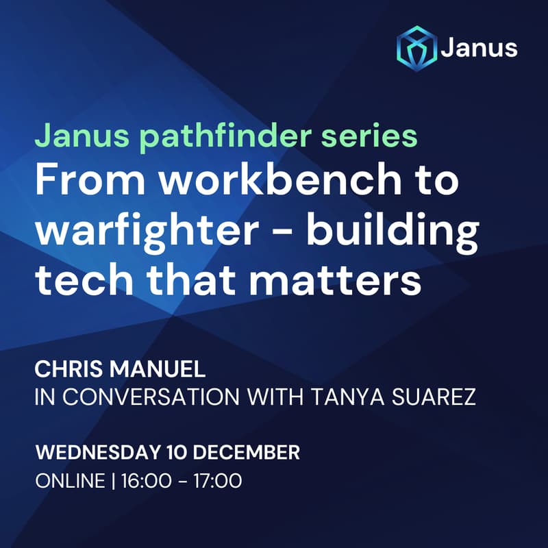 Cover Image for From workbench to warfighter - building tech that matters