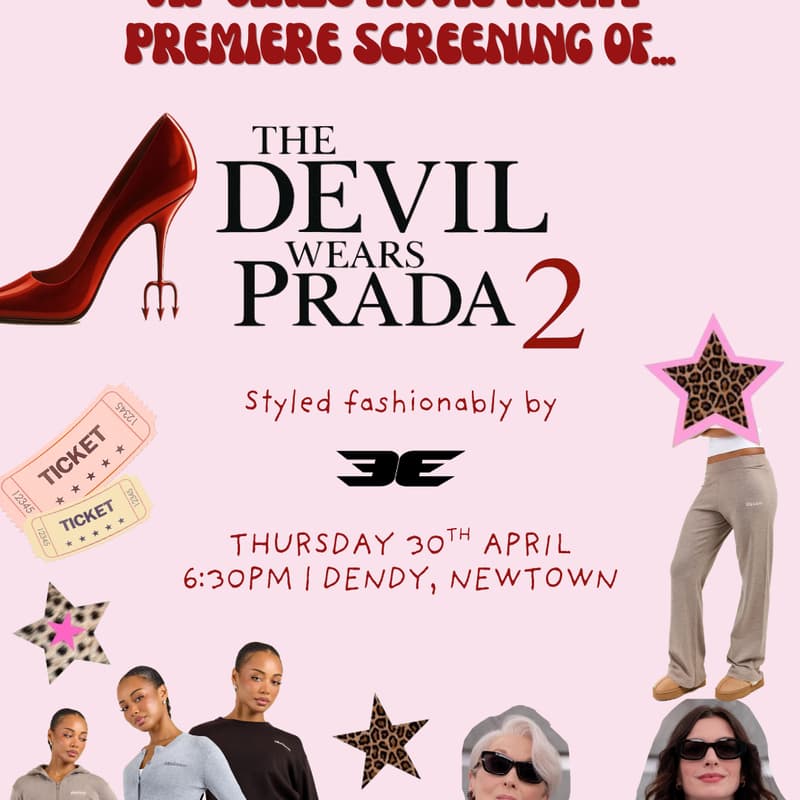 Cover Image for 30/04 - The Devil Wears Prada 2: VIP Girls Movie Night Premiere Screening x Elite Eleven