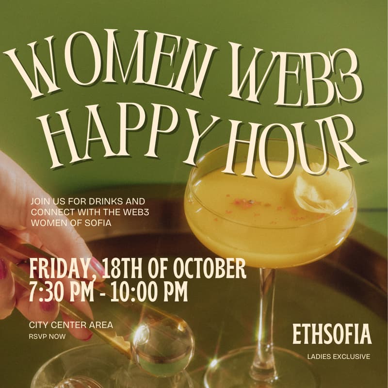 Cover Image for Web3 Women of Sofia Networking at EthSofia