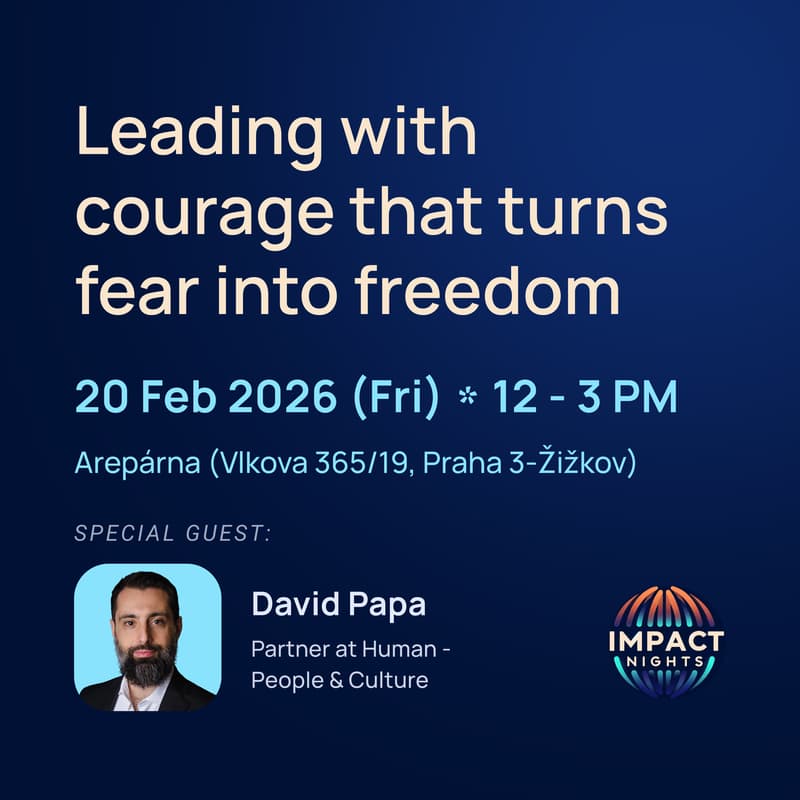 Cover Image for Impact Lunch with David Papa: Leading with courage — transforming fear into freedom