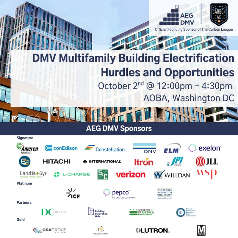 Cover Image for DMV Multifamily Building Electrification Hurdles and Opportunities