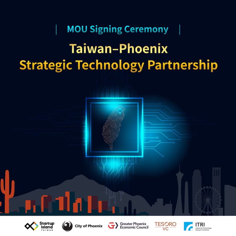 Cover Image for Taiwan–Phoenix Strategic Technology Partnership MOU Signing Ceremony