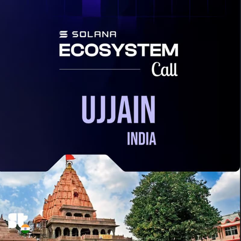 Cover Image for Solana Ecosystem Call IRL - Ujjain