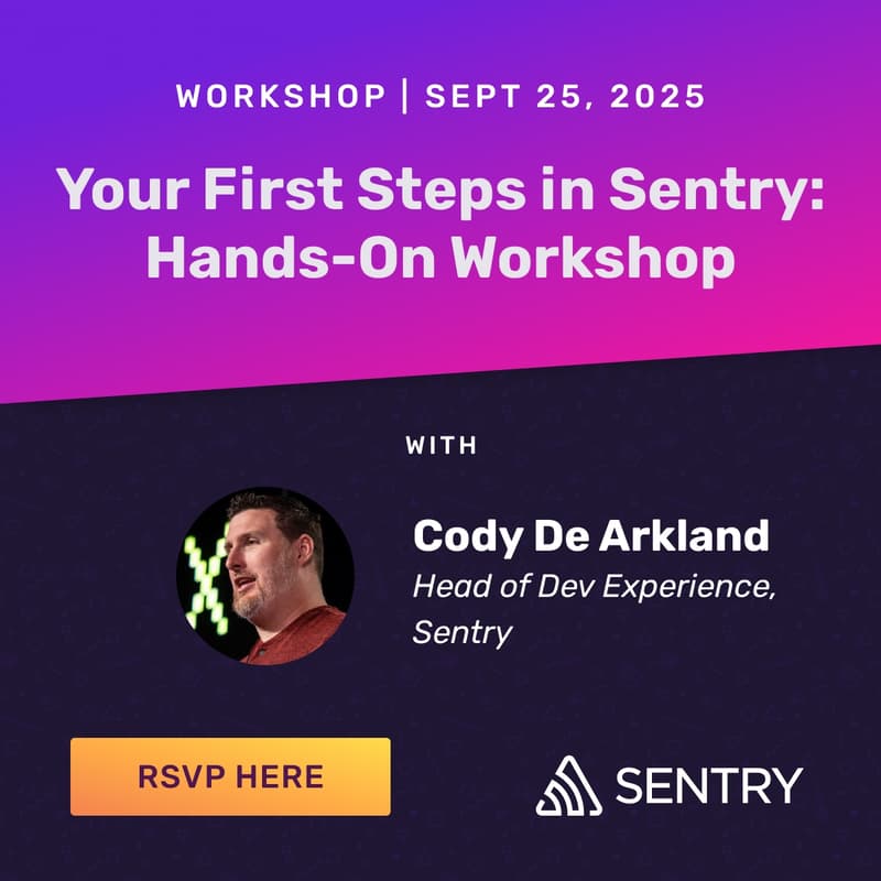 Cover Image for [Workshop] Your First Steps in Sentry