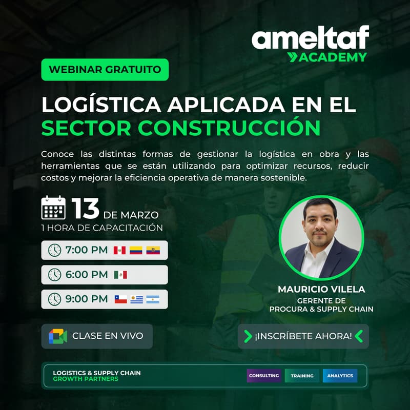 Cover Image for Logística Aplicada en el Sector Construcción