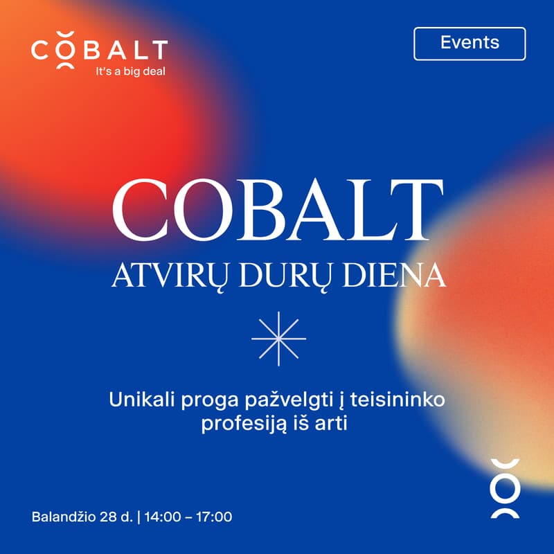 Cover Image for COBALT Atvirų durų diena