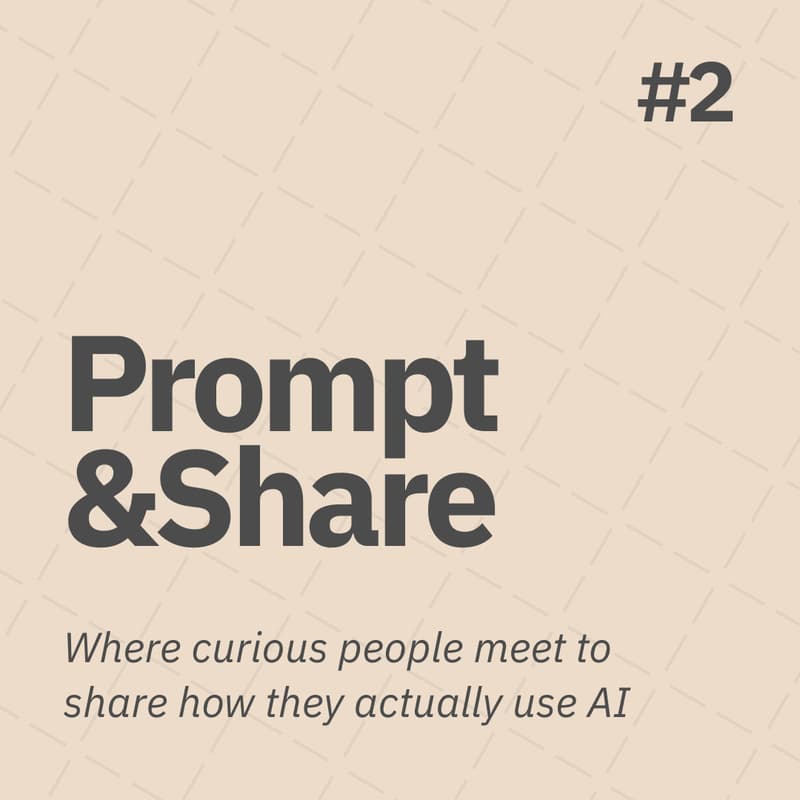 Cover Image for Prompt & Share #2