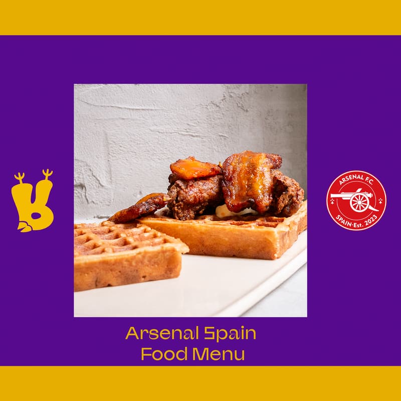 Cover Image for ARSENAL SPAIN FOOD MENU