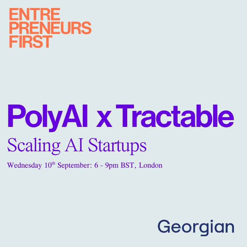 Cover Image for PolyAI x Tractable: Scaling AI Startups