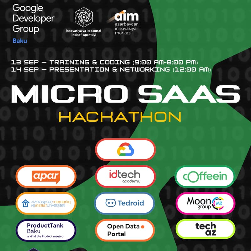 Cover Image for Micro SaaS Hackathon