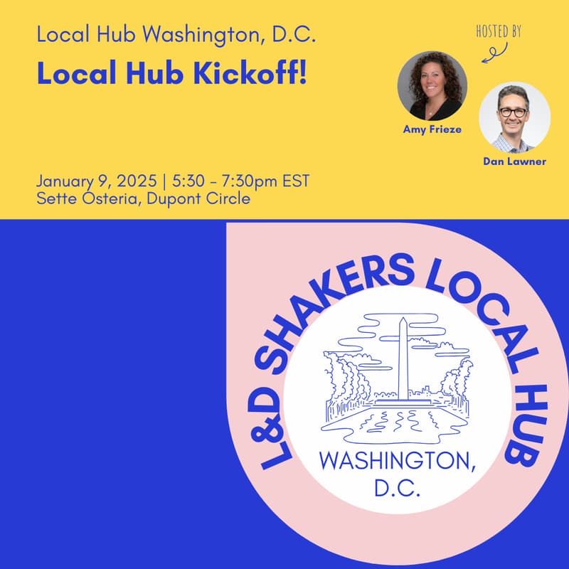 Cover Image for Local Hub Washington DC: Kickoff Social Mixer