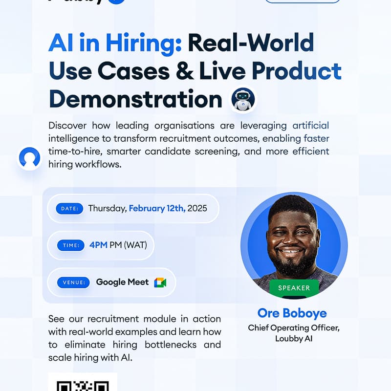 Cover Image for AI in Hiring: Real-World Use Cases & Live Product Demonstration