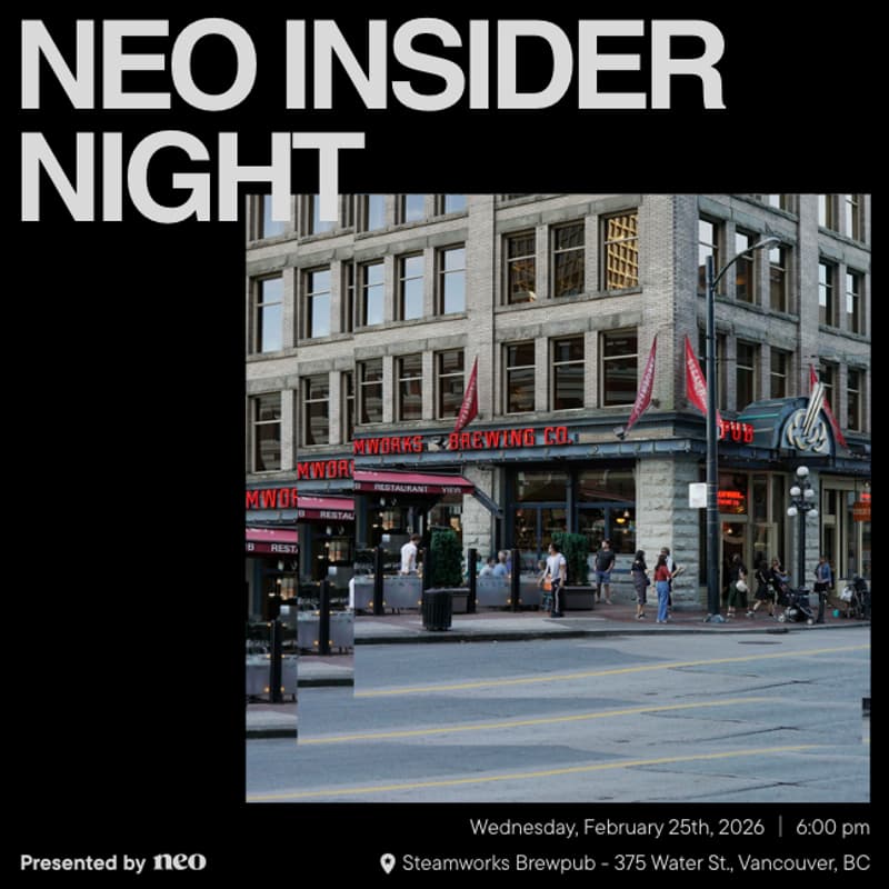 Cover Image for Neo Insider Night: Vancouver