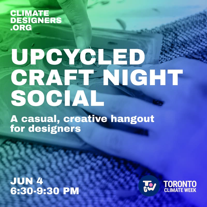 Cover Image for Designers Upcycled Craft Night Social