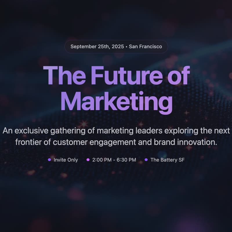 Cover Image for The Future of Marketing