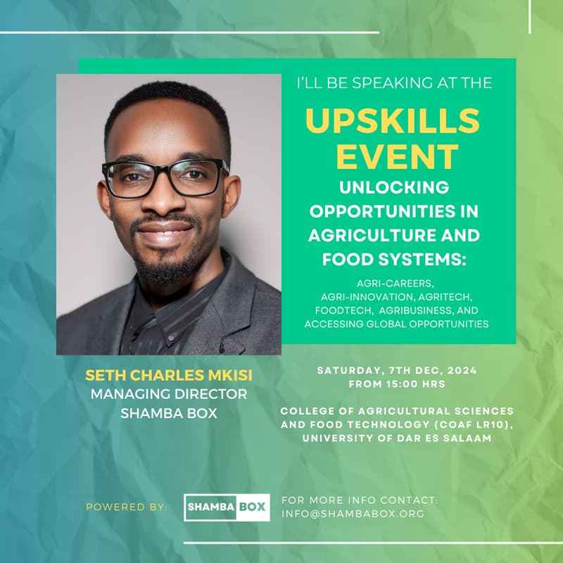 Cover Image for UPSKILLS Event: Unlocking Opportunities in Agriculture and Food Systems