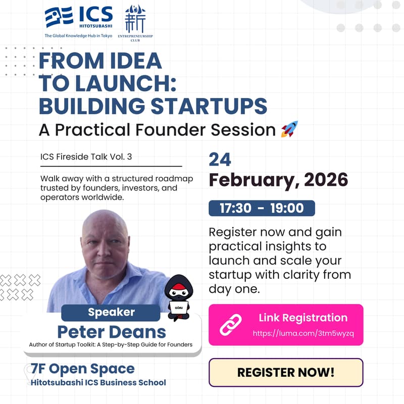 Cover Image for From Idea to Launch: Building Startups — A Practical Founder Session