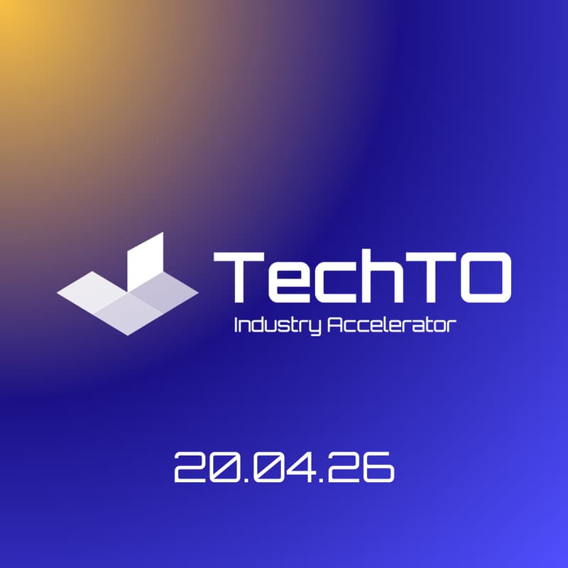 Cover Image for TechTO Industry Accelerator - launch event