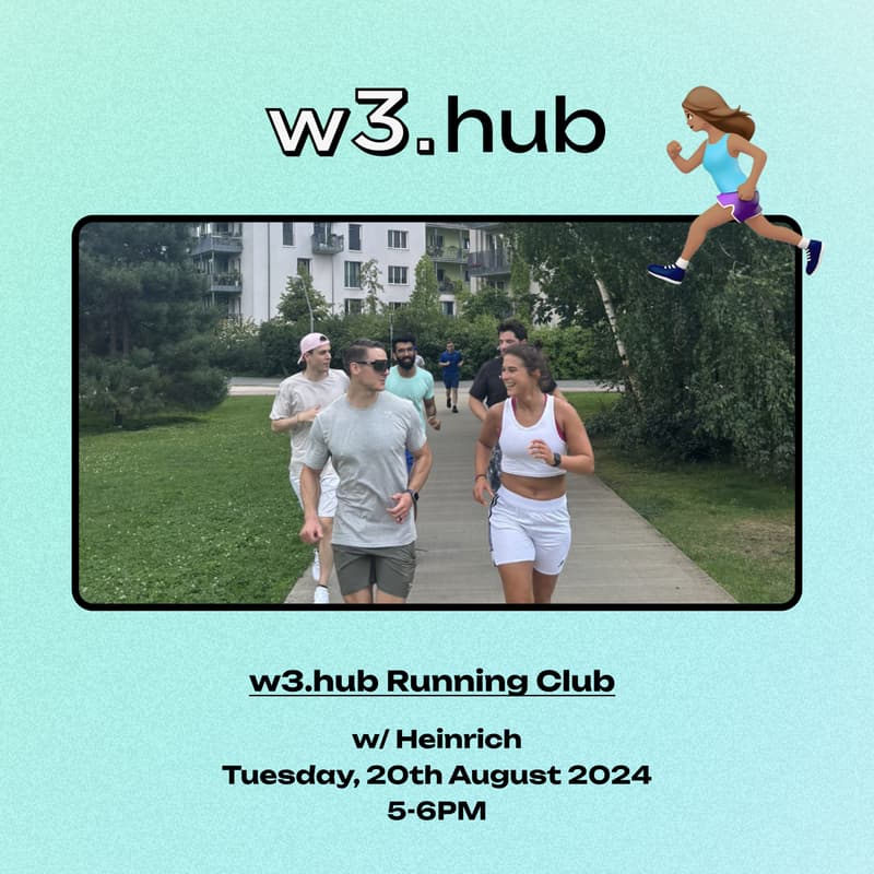 Cover Image for w3.hub Running Club