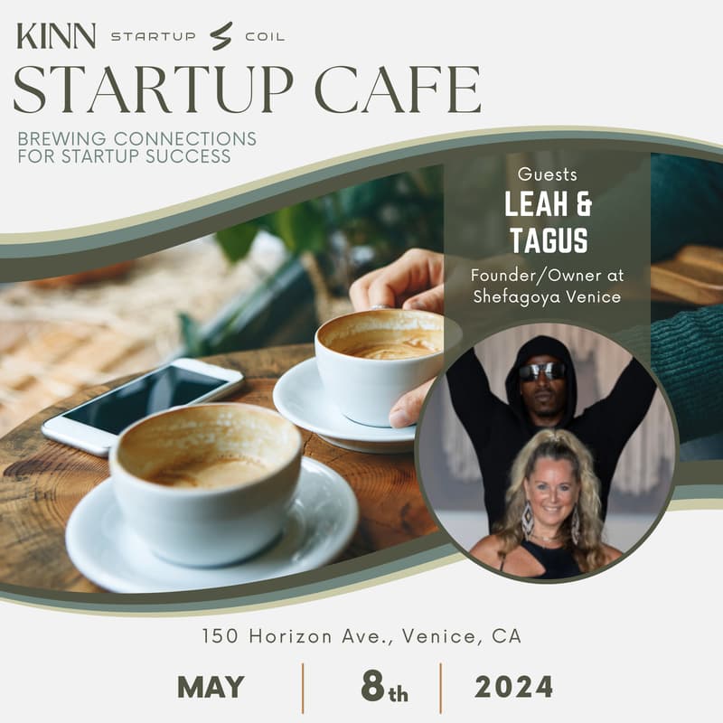Cover Image for Startup Cafe - Tagus & Leah, Founder of shefayoga