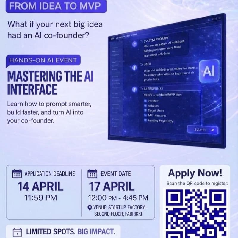 Cover Image for Mastering the AI Interface – From Idea to MVP