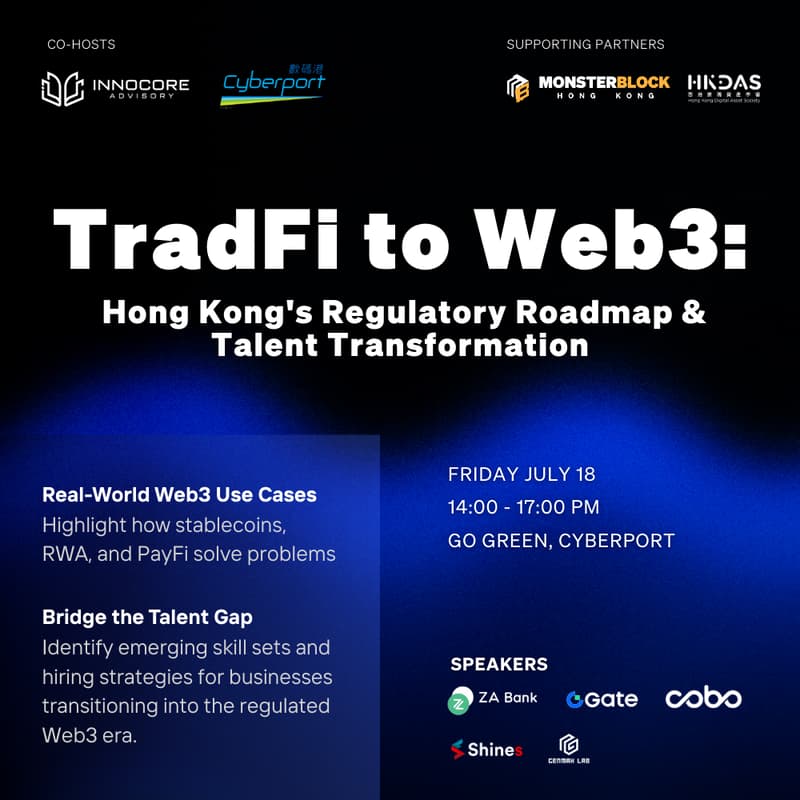 Cover Image for TradFi to Web3: Hong Kong’s Regulatory Roadmap & Talent Transformation