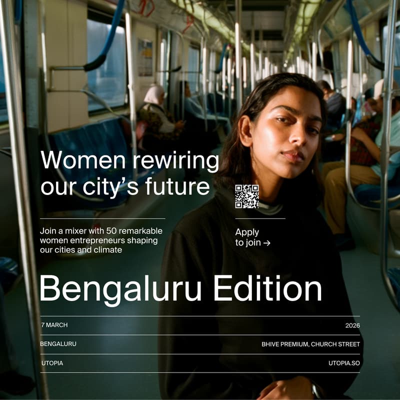 Cover Image for Utopia Mixer — Women rewiring our city's future