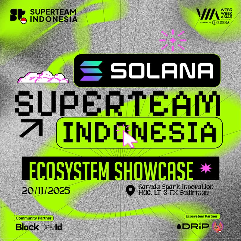 Cover Image for Solana Superteam Indonesia - Ecosystem Showcase