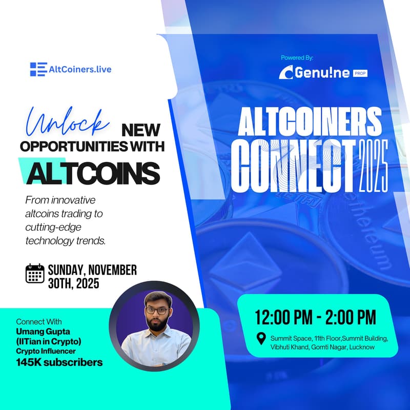 Cover Image for AltCoiners Connect : Lucknow