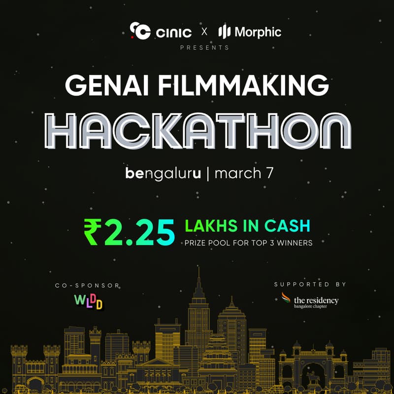 Cover Image for GenAI Filmmaking Hackathon | Bengaluru Edition