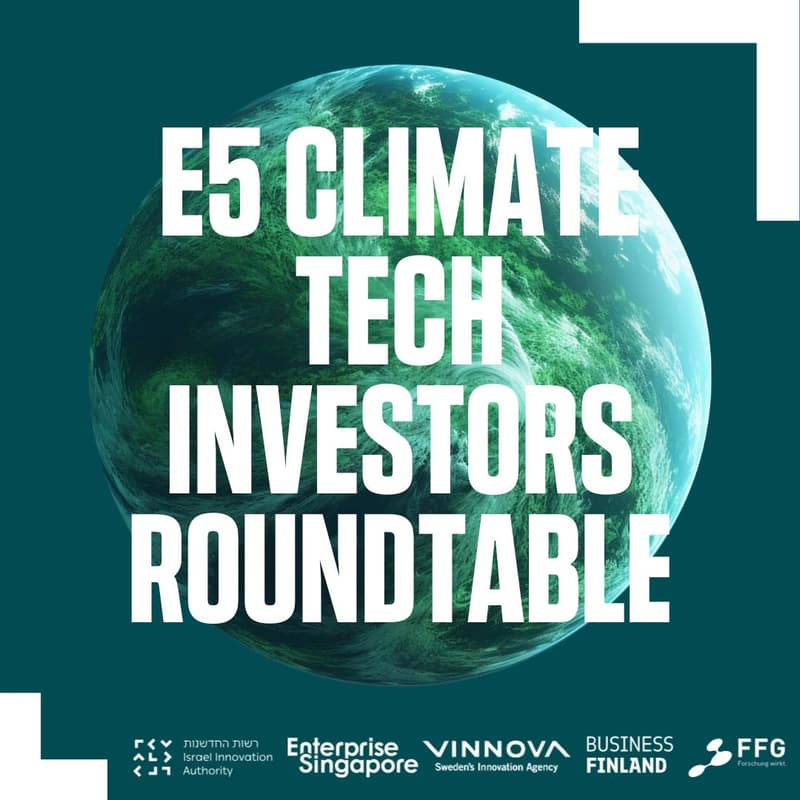 Cover Image for 🌍 E5 Climate Tech Investors Roundtable @ The Drop