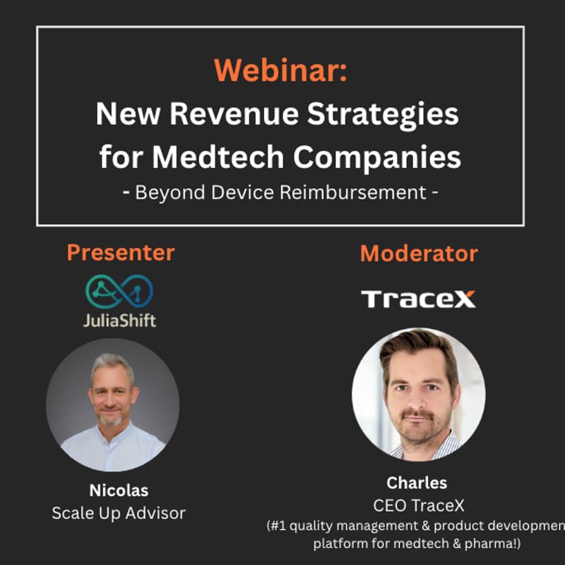 Cover Image for New Revenue Strategies for Medtech Companies - Beyond Device Reimbursement -