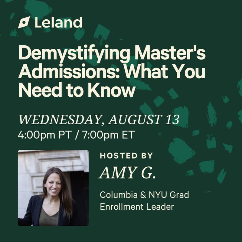 Cover Image for Demystifying Master's Admissions: What You Need to Know