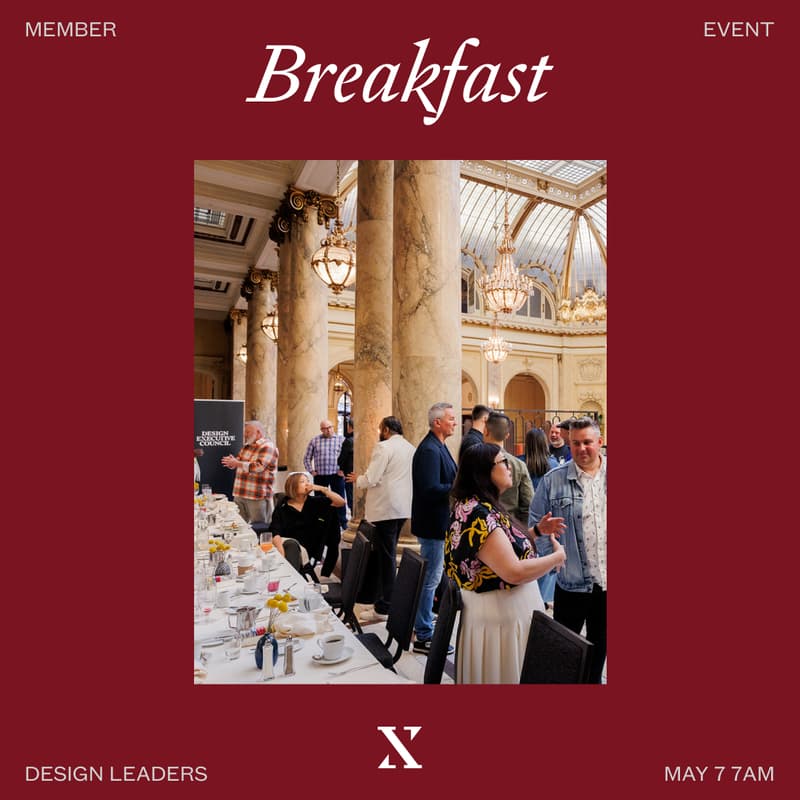 Cover Image for Design Executive Council: Config Breakfast