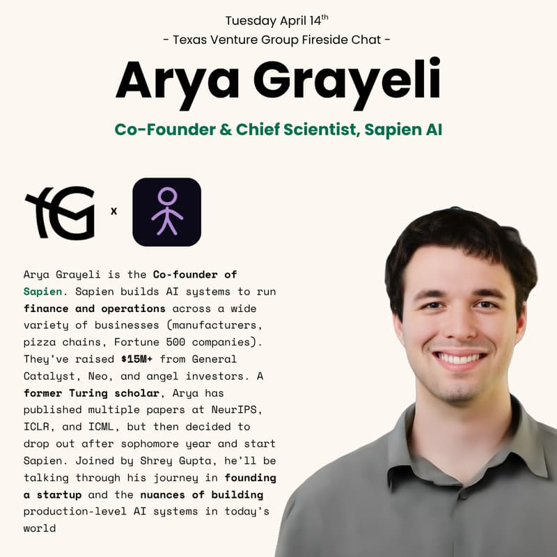 Cover Image for TVG x Sapien Fireside Chat