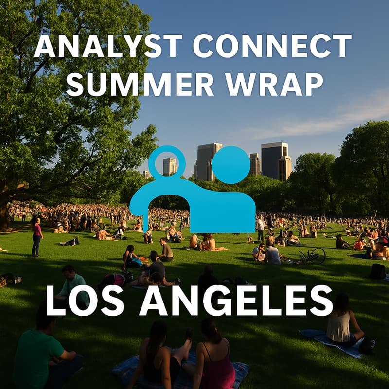 Cover Image for Analyst Connect Summer Wrap Los Angeles