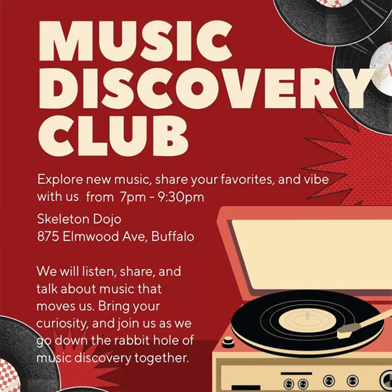 Cover Image for Music Discovery Club